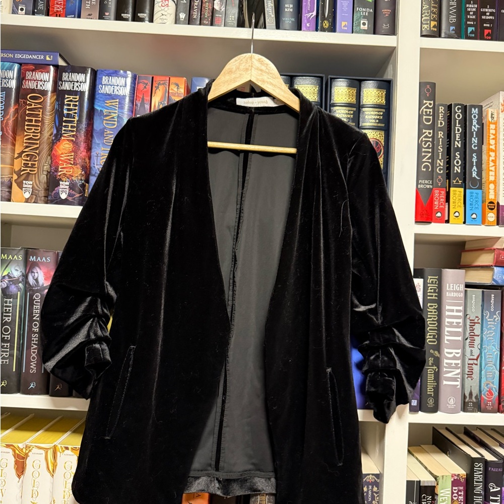 bishop + young Midnight Black Jacket